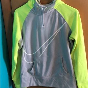 Nike Lime Green/Grey Hoodie